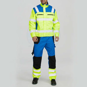 Ropa de trabajo de diseño personalizado, uniformes de seguridad hechos en fábrica con diseño único de nailon impermeable disponible para la venta - Product Image 2