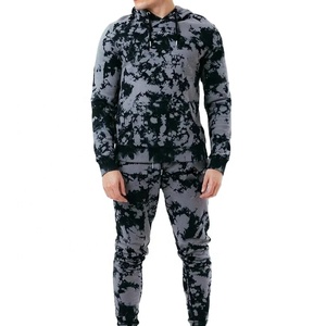 Haute qualité unisexe luxe coton sweats à capuche décontracté polaire survêtement broderie cravate teinture maternité caractéristique poids lourd pour l'hiver - Product Image 1