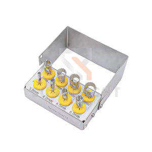 SurgiRight Kit de taladro de trefina Dental de alta calidad de 8 piezas, soporte de fresa quirúrgica para cirugía de implante de injerto óseo, energía eléctrica - Product Image 4