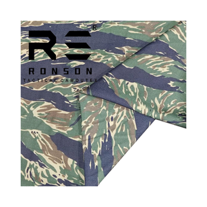 Nyco5050 रिप-स्टॉप नायलॉन कपास टाइगर स्ट्रिप नीले छलावरण छलावरण मुद्रित सामरिक वर्दी मइल-स्पेक कपड़े wr + nr - Product Image 2