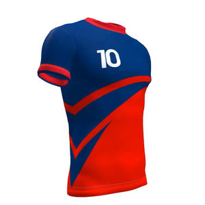 Maillot de football imprimé par sublimation, 100% polyester, vêtements de sport, maillot de club de football - Product Image 3