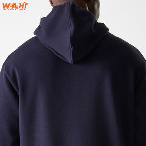 Sweat-shirt unisexe confortable à manches longues en coton mélangé Pull à capuche basique de couleur unie avec poche Top décontracté - Product Image 6
