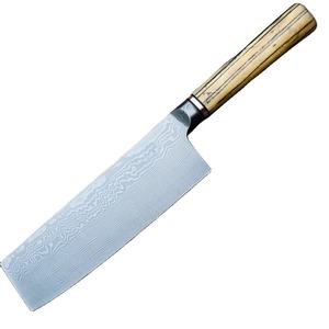 Couteau de chef multifonctionnel JEXMOO personnalisé OEM, fait main en acier inoxydable, avec manche en bois et étui en cuir pour une utilisation en cuisine - Product Image 1