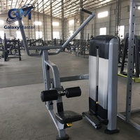 Máquina Comercial de Pulldown Sentado con Pila de Pesas de 100 kg, Equipo de Entrenamiento de Fuerza para Gimnasios Comerciales