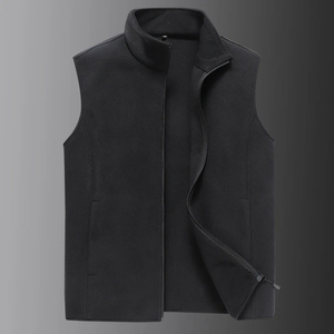 Nouvelle collection Hiver 2024 – Gilet en polaire de laine chaud pour homme, respirant, écologique, anti-boulochage, sans manches, décontracté - Product Image 4