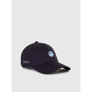 Cappellino da Baseball North Sails Collezione AC38, Blu Navy, 100% Poliestere, Tessuto Twill, Visiera Curva, 6 Pannelli, Alla Moda e Sportivo - Product Image 1