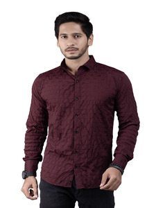 Camisa informal de diseñador para hombre Camisa de esmoquin antiarrugas de tela transpirable de alta calidad Precio al por mayor para exportaciones - Product Image 2