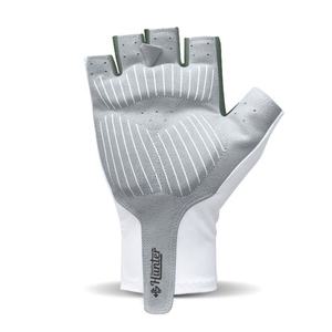 Guantes de Carreras de Medio Dedo de Alta Calidad, Hechos a Medida, Resistentes al Viento, para Motocross, de Cuero Sintético - Product Image 2