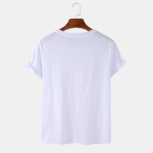 Venta al por mayor Hombres Camisetas Casual Camisetas Para Hombres Verano Uso Hombres Camisetas Para Venta Online - Product Image 2