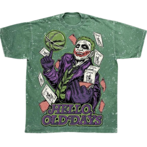 Camiseta de algodón 100% Hip Hop más vendida Patrón sólido Tela de punto de alta calidad Precio razonable - Product Image 1