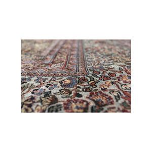Alfombra Rectangular Moderna Gulmarg, Tejida a Mano con Seda, Diseño de Medallón, Técnica de Tejido Impreso en Viscosa, Poliéster y Nailon para el Hogar - Product Image 3
