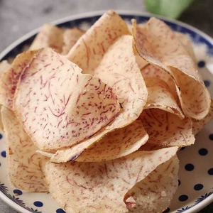 Rodajas de taro seco sin azúcar agregada, chips de taro secos crujientes veganos suministrados por el principal productor de Vietnam - Product Image 5