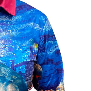 Vente en gros de chemises de pêche personnalisées professionnelles T-shirts de pêche à séchage rapide T-shirt de polo de pêche à manches longues - Product Image 6