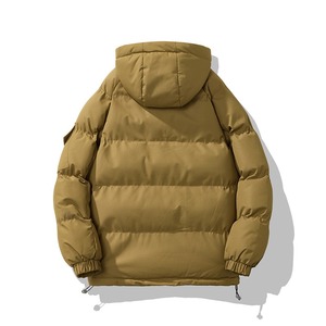 Chaqueta acolchada de alta calidad para hombre, resistente al agua, de invierno, de manga larga con cremallera, chaquetas acolchadas ligeras, chaqueta gruesa OEM - Product Image 3