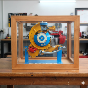 Motor A gasolina de 2 tempos e 1 cilindro - Product Image 1