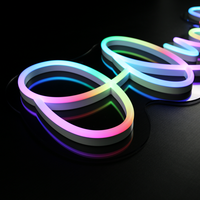 Vente directe d'usine, enseignes au néon personnalisées, lumière au néon LED personnalisable et dimmable pour la publicité, décoration murale, chambre à coucher, mariage