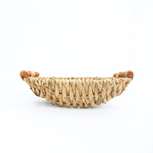 Jewelry rings display <b>tray</b> excellent quality natural water hyacinth <b>decorative</b> <b>trays</b> with handles - Product Image 6