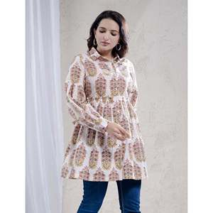 Multi-Feature Sporty Cotton <b>Top</b> Breathable and Lightweight 100% Woven Fabric <b>One</b> Size Fits All Character and Cartoon Printed - Product Image 4