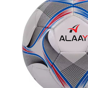 Alaay Ballon de football en cuir thermocollé PU épaissi Taille 5 Fabricant OEM Logo Personnalisé Vente en gros - Product Image 4