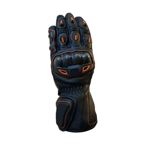 Guantes de Motociclismo de Carreras con Dedos Completos, Nudillos de Fibra de Carbono, Diseño Ventilado y Agarre Antideslizante para Pilotos Deportivos, Logotipo Personalizado - Product Image 2