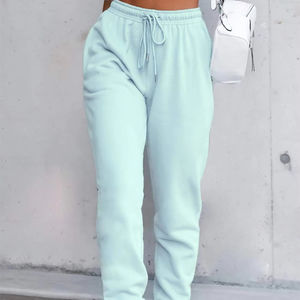 Pantalon pour femme taille haute, coupe droite, style urbain, taille personnalisée, style luxueux, qualité supérieure, respirant, polyester/coton - Product Image 3