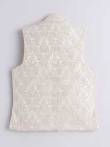 Sherwani Clásico de Diseñador para Niños, Traje Tradicional de Seda para Bodas y Fiestas, Estilo Cultural - Product Image 3