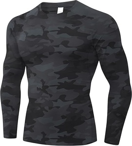 Camiseta de compresión OEM Rashguard MMA con logotipo personalizado para entrenamiento BJJ Jiu Jitsu No-Gi con tela ligera - Product Image 5