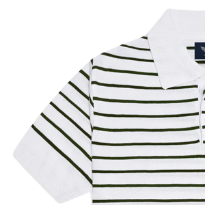 Men's Striped for Shirt Short Sleeve Casual Smart Casual Breathable Quick Dry Lightweight <b>Classic</b> Collar Polyester/Cotton - Product Image 3