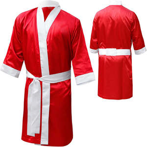 Cheap Price Full-Length <b>Boxing</b> <b>Robe</b> with Hood Pro Quality <b>Boxing</b> Gear - Product Image 2