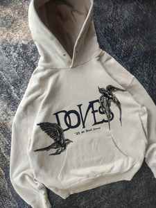 Sudaderas con capucha con hombros caídos de gran tamaño sudaderas diseño personalizado Boxy Fit en blanco liso personalizado Puff estampado algodón sudaderas con capucha fabricante - Product Image 2