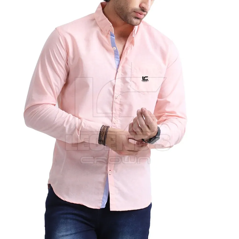 Stylish New Trend Full Sleeves Breathable Flannel Cotton Fabric Shirt Fine Quality Casual Lightweight Shirts For Men