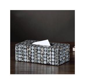 Accesorios de vajilla de diseño elegante soporte de caja de pañuelos de nácar para equipo de restaurante de Hotel en el precio más barato - Product Image 2