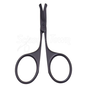 Tijera de punta redonda multiuso con marca personalizada para el cuidado facial y de las cutículas - Product Image 2