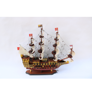 MODELO DE BARCO ALTO DE MADERA SOVEREIGN OF THE SEAS - MODELO DE BARCO DE MADERA DE ALTA CALIDAD - MODELO ARTESANAL PARA DECORACIÓN NAUTICA - Product Image 2