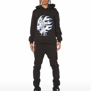 Ropa de calle de dos piezas talla XL para hombre, chándal personalizable de alta calidad, conjunto de pantalones con capucha, transpirable, estampado de invierno, Technics - Product Image 1