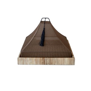 Soporte para Pastel de Madera de Alta Calidad para Eventos y Fiestas de Cumpleaños, con Acabado Natural y Cúpula de Vidrio para Decoración - Product Image 5