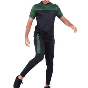 Ensemble t-shirts et pantalons au design unique et respirant de couleur unie à vendre Ensemble t-shirts et pantalons de qualité supérieure - Product Image 1