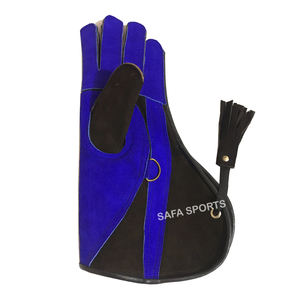 Gant de fauconnerie premium pour le maniement des faucons, des hiboux et des aigles, gant de protection en cuir épais pour l'entraînement des oiseaux - Product Image 4