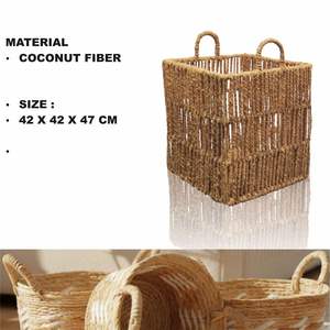 Cesta de Fibra de Coco Artesanal - Product Image 2