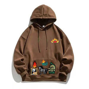 Sudaderas con Capucha Estampadas para Hombre, Venta al por Mayor, con Bolsillo, Impresión Digital y por Descarga, Técnicas de Teñido Liso - Product Image 6