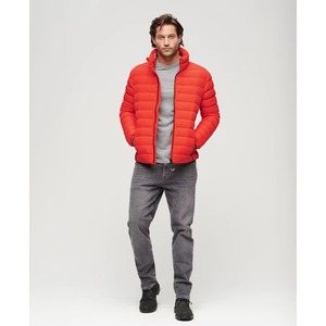 Veste matelassée en toile à capuche coupe-vent pour homme et femme, chaude, rembourrée de coton, logo sur le devant, pour les activités de plein air par temps froid - Product Image 4