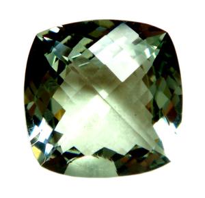 Piedras preciosas sueltas Naturales de La India, corte de cojín facetado, piedras preciosas de amatista de color verde Natural, lo mejor para hacer joyas, uso a granel - Product Image 3