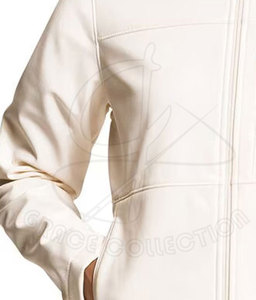 Veste imperméable fixe coupe ajustée pour femmes Soft Shell pour logo imprimé personnalisé Veste Softshell d'hiver pour femmes Style décontracté - Product Image 4