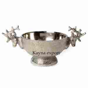 Fancy Decorative Metal <b>Bowl</b> Polished Aluminum Polished and Nickel Plated <b>Silver</b> <b>Bowl</b> for Food and Sweet Serving for Wholesale - Product Image 5