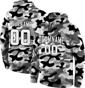 Fabrication professionnelle 100% Polyester unisexe survêtement Sublimation plaine sweats à capuche sweat personnalisé grande taille hommes pull - Product Image 1