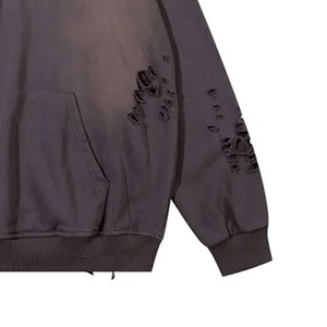 2024 Tie Dye hommes pull à capuche sweats ample décontracté à manches longues avec poches 100% coton pour l'hiver - Product Image 6