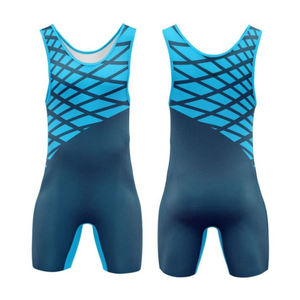 เสื้อกล้ามนักมวยปล้ำระบายอากาศโลโก้กำหนดเองได้ - Product Image 2