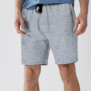 Pantalones cortos informales unisex personalizados para hombre, pantalones cortos transpirables con cintura elástica, pantalones cortos de color sólido para hombre - Product Image 2