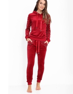 Survêtement pour hommes 2 deux pièces ensemble enfants personnalisé velours sport unisexe en nylon coupe slim polyester joggers hommes survêtements de mode - Product Image 6