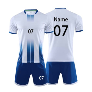 Conjunto de ropa de fútbol personalizada de alta calidad, camisetas y camisetas de fútbol, camisetas deportivas sublimadas - Product Image 6